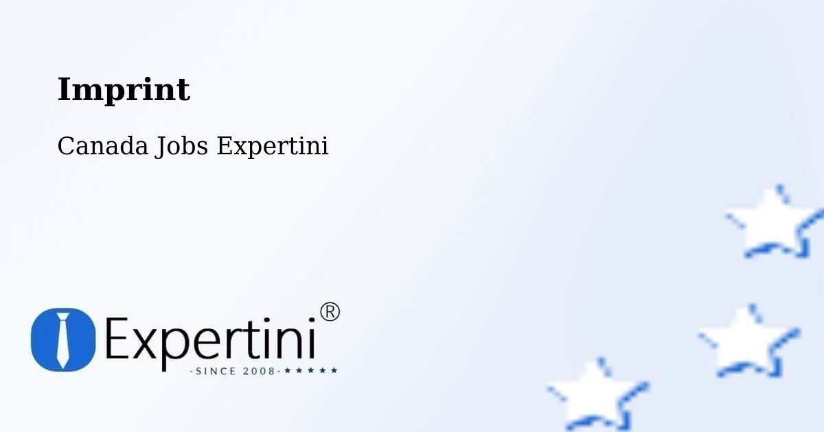 Imprint – Coteau Du Lac - Canada Jobs Expertini
